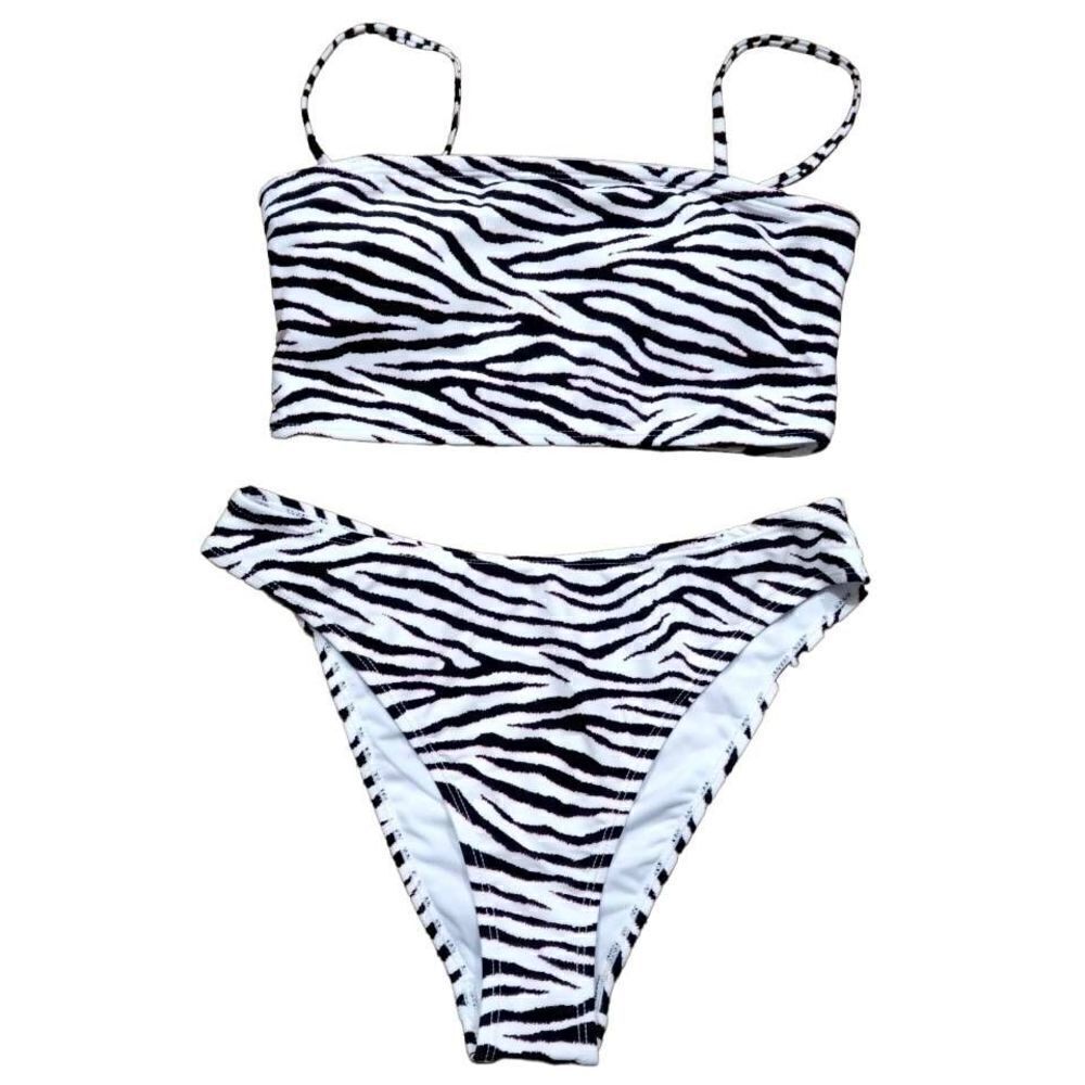 Cabana Del Sol 2 Piece Bikini Set Size Medium -B - Picture 4 of 7